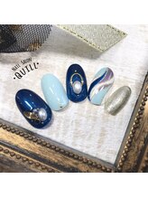 ネイルサロン クイル(QUILL)/９月プッチ柄★１