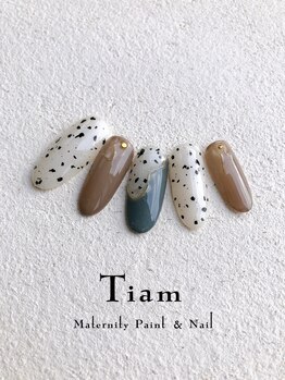ティアム マタニティペイント アンド ネイル(Tiam Maternity Paint&Nail)/4Designコース★ご新規様￥6500