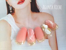 アグニークリッシェ(Agunik Riche)/【大理石ネイル】