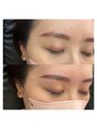 ザ アイブロウ 新宿店(THE EYEBROW)&nbsp;HBLWaxで毛流れ改善、スッキリナチュラル平行眉に♪