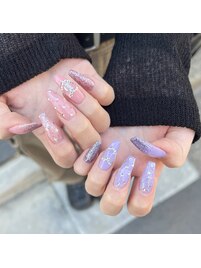 アシメネイル♪新規¥9900