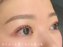プラチナ 表参道(PLATINA)/ストレート眉×カールまつ毛