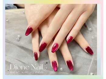 ディオーネ ネイルスタジオ(Dione)/奥行感抜群のマグネットネイル