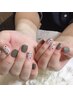 ☆HAND☆極上うる艶ワンカラー＋アート4本￥6,700⇒6,000【初回オフ無料】