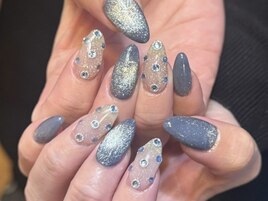 シンプル大人ネイル