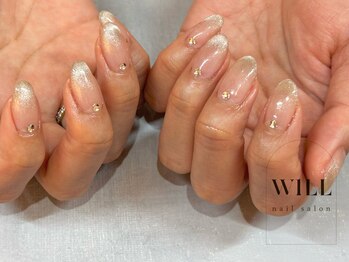 マグネットグラデーションネイル