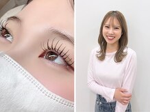最新＆healthyで圧倒的垢抜け！20代トレンドのナチュラル上向き美人に導くアイリスト♪GruS kirei 山岡愛奈