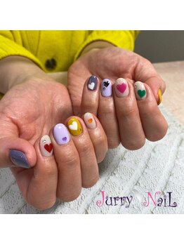 ジュリーネイル 所沢店/ハートネイル