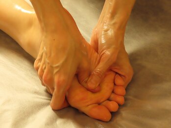 アヌクローシャ/施術風景