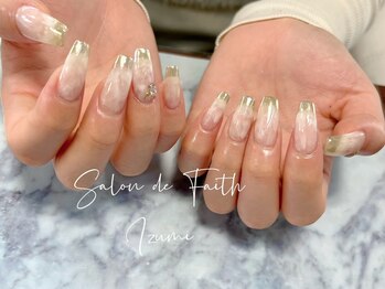 サロンドフェイス 木曽川店(Salon de Faith)/■スカルプ／長さ出し■