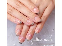 ジョリーナ ネイルズ 鶴見(Jolina Nails)/チーク　ガラスフレンチ