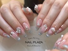 ネイルプラザ 河原町OPA店(NAIL PLAZA)/うるうるマグネットフレンチ