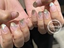 夏マグネットネイル