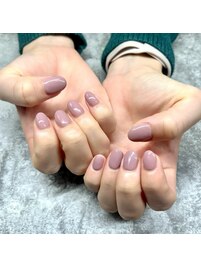 ワンカラーネイル/ニュアンス