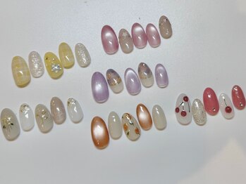 ネイル リッカ 札幌駅前店(NAIL RICCA)の写真/<ご新規様・再来様自店オフ無料>￥5800/￥6500～コース有★季節感満載！SNSで人気のトレンドデザイン登場♪