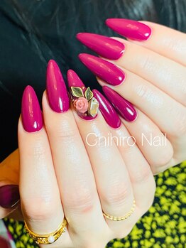 チヒロネイル/秋色スカルプ