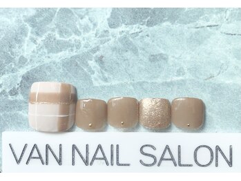 ヴァンネイル 海老名店(Van Nail)/フット定額jデザイン