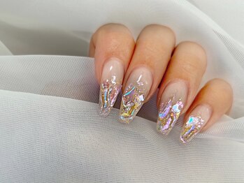 クリア キラキラ シンプル