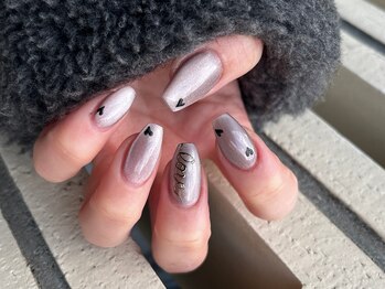 エフネイル 元町中華街店(ef nail)/手書きハート(^^)