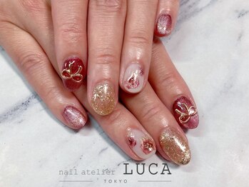 ネイルアトリエルカ(nail atelier LUCA)/M-961 マグネットフラワーネイル