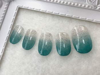 アトリエ ツメ(atelier TsuMe)/クリアネイル/グラデーション