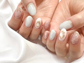 ライトウェーブ 長野駅前店/爽やかな夏ネイル♪