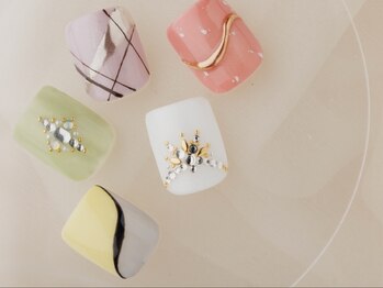 フットネイルデザイン