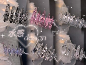 ニナネイル 中野駅前店(nyna nail)/水感|・°°クリアネイル