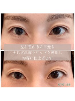 eyeliss/ラッシュリフト