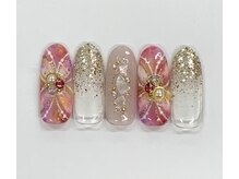 ディーネイル 四条烏丸(D-nail)/32番　2021春デザインコンテスト