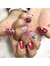 ヘアーアンドネイル ルシア(Hair&Nail Lucia)/ラブリーネイル！