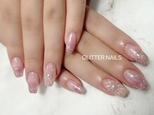 グリッターネイル(GLITTER NAILS)/HARUKA施術　令和トレンドネイル