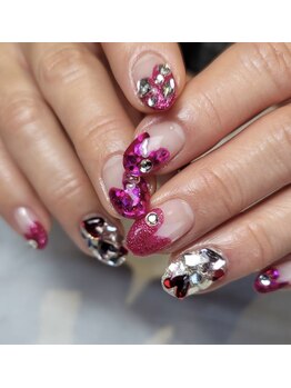 キラ 御代田店(Kira)/キラキラピンクハートデザイン