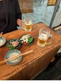 サロンベイビー 尼崎塚口店(Salon Baby) お酒もよく飲みます。旬のお料理と乾杯!