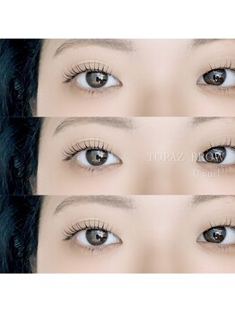 トパーズブロウ 西那須野店(TOPAZ BROW)/瞳輝く立ち上げカール