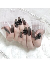 シースルー♪ブラックワンカラー