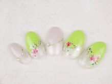 ネイルズ ヴォロンティエ(Nail's Volontiers)/押し花ネイル