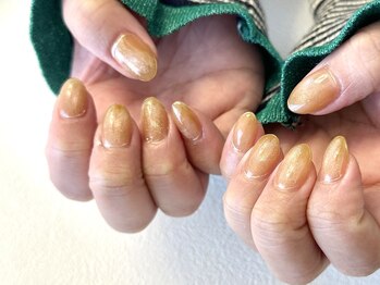 nail atelier Thalia【タリア】ニュアンス/3Dアート/推しネイル/フィルイン/omakase orange