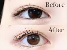 リーナ(LiNA Beauty Garden)/まつ毛パーマBefore &nbsp;&nbsp;&nbsp;After