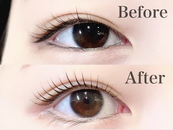 リーナ(LiNA Beauty Garden)/まつ毛パーマBefore &nbsp;&nbsp;&nbsp;After