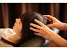 【チークのいらない頬に】ヘッドスパ30分+首肩10分ほぐし 7095円