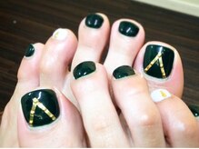 リ ボディ 札幌駅前店(Re Body)/モードなフットネイル 5500円