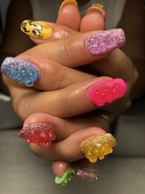 ネイルアンドボディケアサロン ミリミリ(milimili)/持ち込みフルアート￥11000～