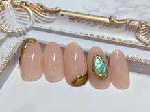 グリッター(GLITTER)/シンプルネイル