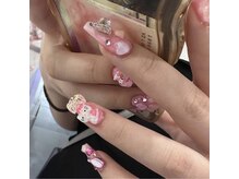 ビーナスベルト シブヤ(VENUS BELT SHIBUYA)/ゴテゴテピンクネイル