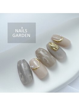 ネイルズガーデン(NAILS GARDEN)/レオパードネイル