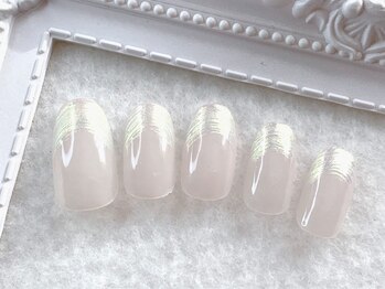 アトリエ ツメ(atelier TsuMe)/ワンホン/韓国ネイル/フレンチ風