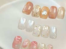 グレースネイルファクトリー(grace'nail factory)/春ネイルイメージ/自爪育成art
