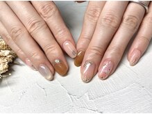 アイリス(EYERIS)/ブラウン×ピンクニュアンス