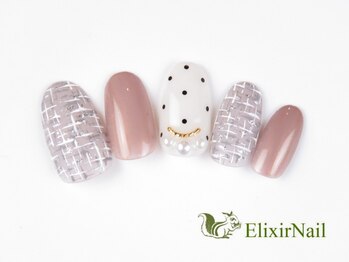 エリクサーネイル 五反田(Elixir Nail)/定額b カジュアル/クーポン使用